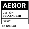 Certificado AENOR ISO 9001