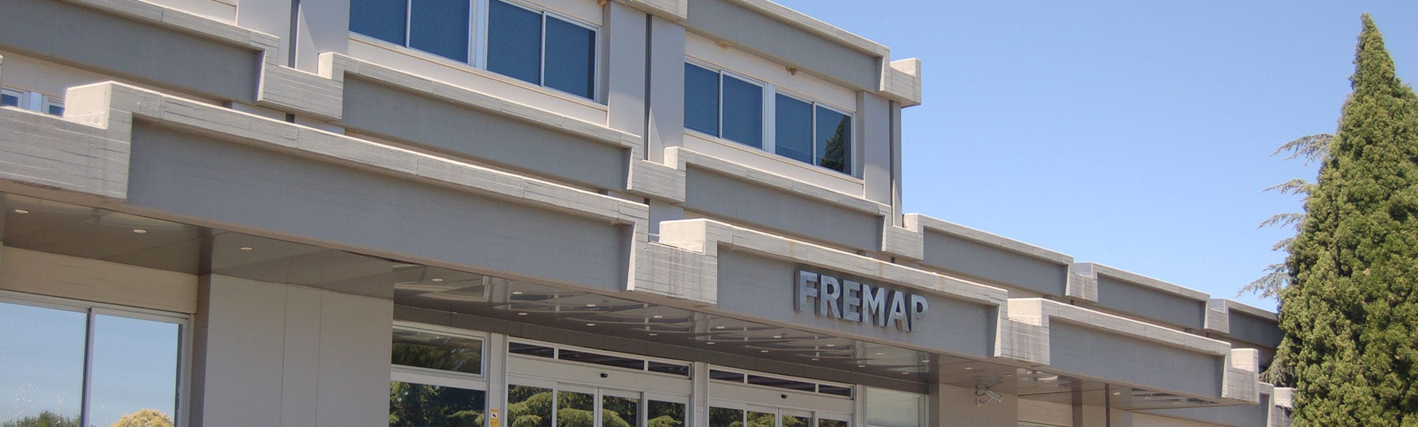 Fachada del Hospital de FREMAP de Majadahonda