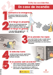 En caso de incendio
