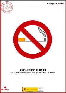 Prohibido fumar, espacio sin humo