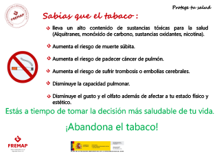 Sabias que el tabaco