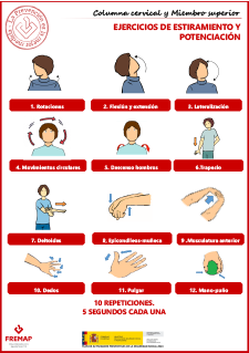 Columna cervical y miembro superior. Ejercicios de estiramiento y potenciación.pdf