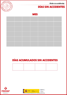 Días sin accidentes