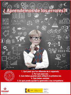 Aprendemos de los errores