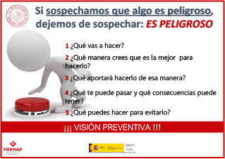 Si sospechamos que algo es peligroso...