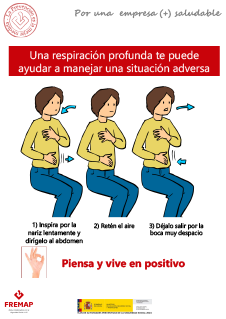 Una respiración profunda te puede ayudar a manejar una situación adversa