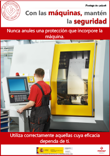Con las máquinas, mantén la seguridad. Protección. ME.CAR.716.pdf