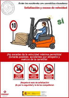 Señalización y exceso de velocidad