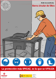 Sierra circular de obra