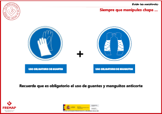 Siempre que manipules chapa...