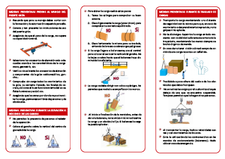 Manejo de cargas con puentes grúa