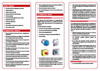 Recomendaciones para la prevención de riesgos en el manejo de inyectoras de plástico